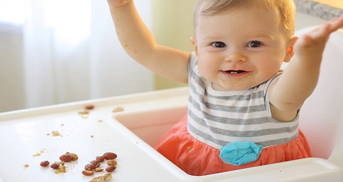 موارد مورد توجه در هنگام استفاده از صندلی غذای کودک